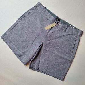 J Crew Men's Size 32 NWT 7" Stretch Chambray Short Blue K8797